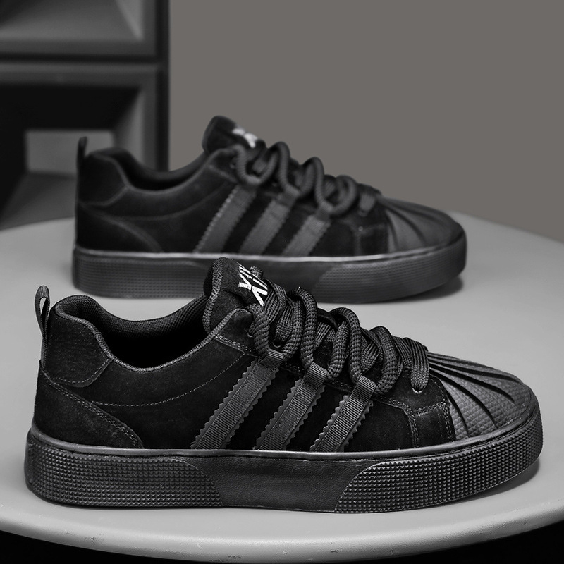 Férfi Shell-Toe munkavédelmi cipő, vízálló, vastag gumitalpú