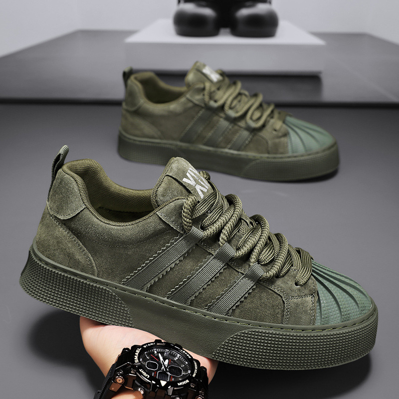 Férfi Shell-Toe munkavédelmi cipő, vízálló, vastag gumitalpú