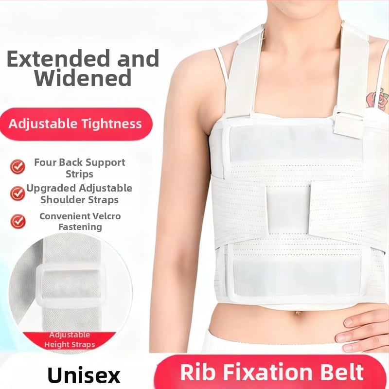 Ζώνη σταθεροποίησης κατά κάταγμα πλευρού και αποκατάσταση μετά από εγχείρηση θώρακα ή καρδιάς, στήριξη θωρακικής σπονδυλικής στήλης, νάρθηκας διόρθωσης βαλγού, προστατευτικό μέσης