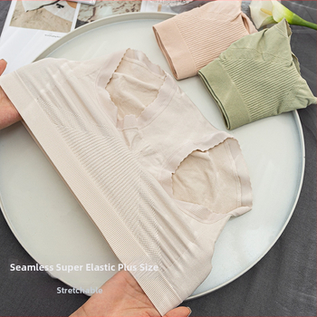 Γυναικείο χωρίς ραφές τρίγωνο εσώρουχο μεσαίας μέσης από νάιλον, αναπνεύσιμο, αντιβακτηριακό, διαμορφώνει το σώμα και ανυψώνει τους γοφούς