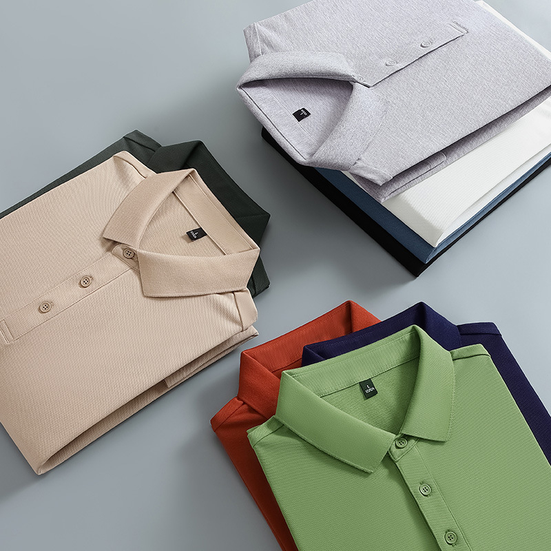 Ανδρικό πόλο με μακριά μανίκια, εφαρμογή σλιμ φιτ, μονόχρωμο, Mercerized πίκε βαμβάκι; σύνθεση υφάσματος: βαμβάκι 69,7%, πολυεστέρας 26,4%, ελαστάν 3,9%