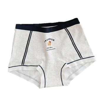 Ženske bokserice od pamuka, srednje visoke struka, pletivo, prozračne i antibakterijske, s podizanjem zadnjice