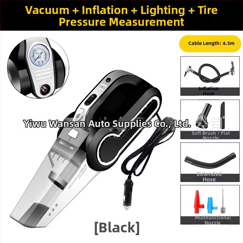 Usisavač za automobil, napajan preko utičnice za upaljač, 12V, 120W, usis 5500Pa