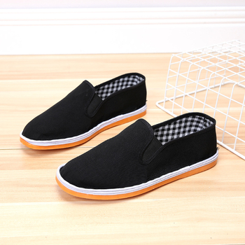 Platnene slip-on tenisice, unisex, niski profil, zaobljena nosna kapica, prozračne platnene