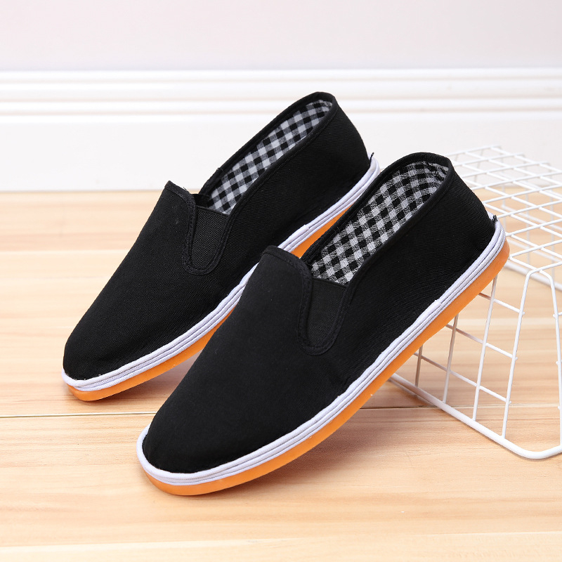 Platnene slip-on tenisice, unisex, niski profil, zaobljena nosna kapica, prozračne platnene