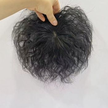 Женска обемна добавка за коса от естествена човешка коса, модел 1006, може да се боядисва