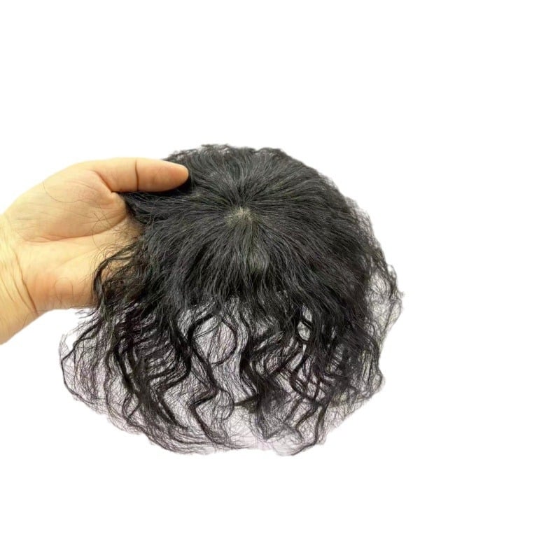 Женска обемна добавка за коса от естествена човешка коса, модел 1006, може да се боядисва