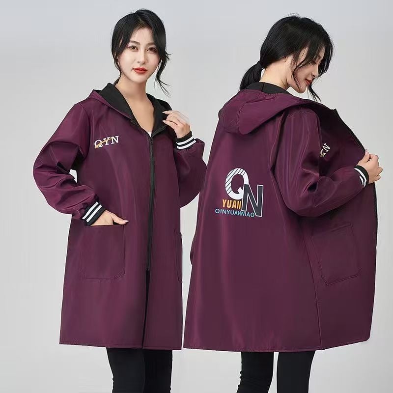 Prsluk s rukavima, vodootporan poliester, korejski stil, odrasla osoba, Cheng shang
