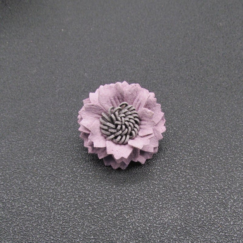 Текстилна брошка във форма на цвете унисекс — печат, многофункционален аксесоар