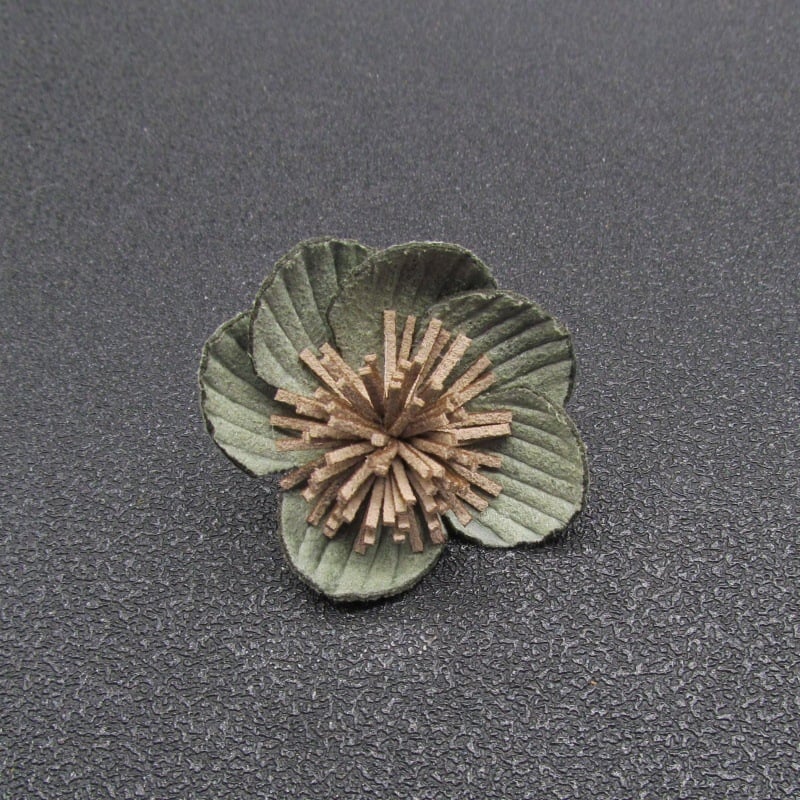 Текстилна брошка във форма на цвете унисекс — печат, многофункционален аксесоар