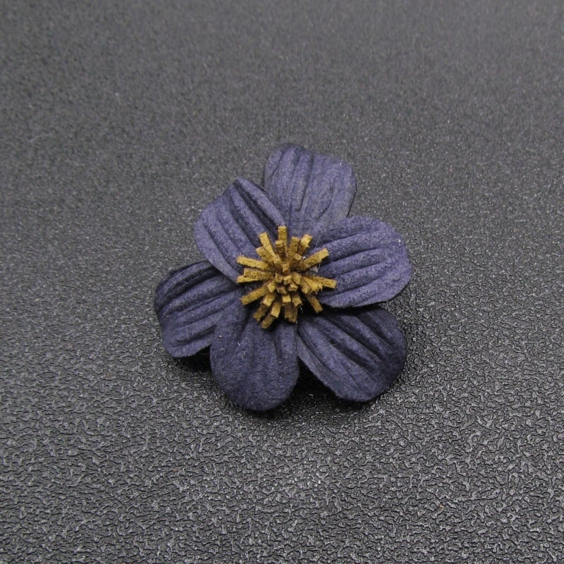 Текстилна брошка във форма на цвете унисекс — печат, многофункционален аксесоар