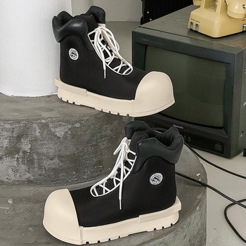 Mickey unisex visoke čizme s debelim potplatom, Martin-stil, zimske cipele