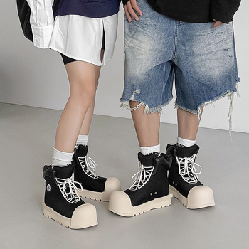 Mickey unisex visoke čizme s debelim potplatom, Martin-stil, zimske cipele