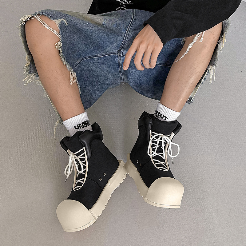 Mickey unisex visoke čizme s debelim potplatom, Martin-stil, zimske cipele