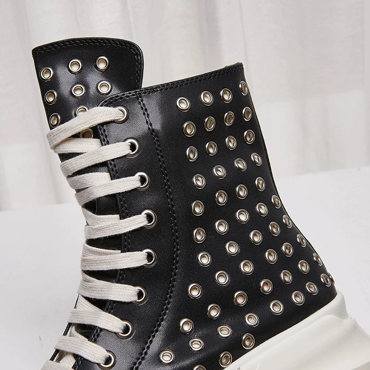 Martin csizmák magasszárúak, valódi marhabőrből, oldalsó cipzárral, gumitalppal, középmagas sarok 3–5 cm