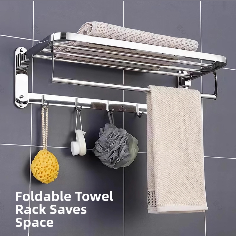 Σετ πέντε εξαρτημάτων μπάνιου από ανοξείδωτο ατσάλι με γυαλισμένη επιφάνεια - στυλ ελαφριάς πολυτέλειας, μάρκα Craftsmanship, πιστοποιημένο