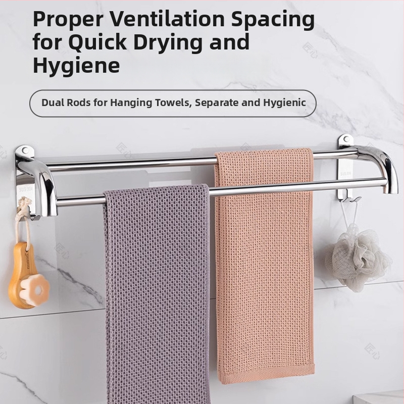 Σετ πέντε εξαρτημάτων μπάνιου από ανοξείδωτο ατσάλι με γυαλισμένη επιφάνεια - στυλ ελαφριάς πολυτέλειας, μάρκα Craftsmanship, πιστοποιημένο