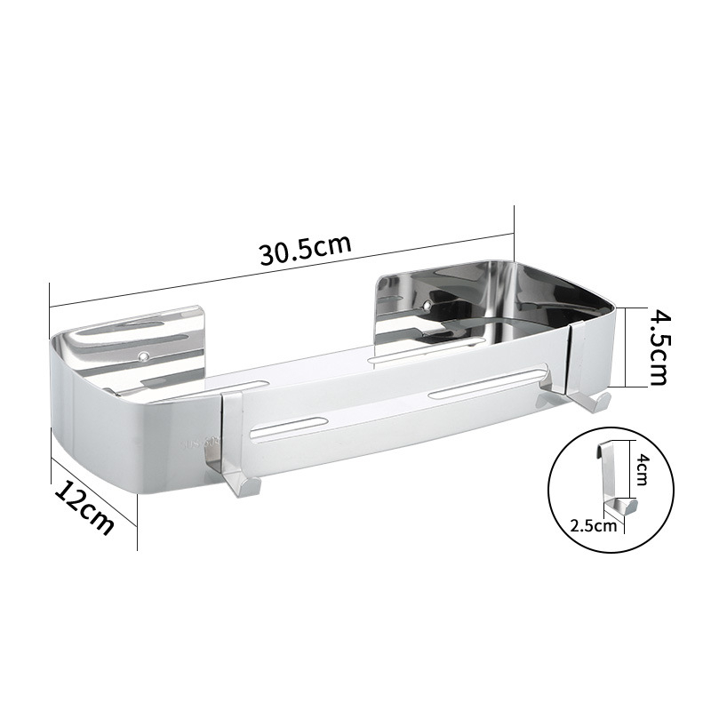 Σετ πέντε εξαρτημάτων μπάνιου από ανοξείδωτο ατσάλι με γυαλισμένη επιφάνεια - στυλ ελαφριάς πολυτέλειας, μάρκα Craftsmanship, πιστοποιημένο