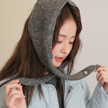 Ženski vuneni trokutasti šal – korejski i japanski stil, zimska toplina, warp pletenje, elegantan i svestran
