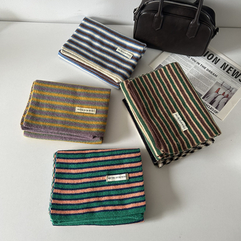 Ženski zimski šal za vrat, warp-knitting, topao, brzo suši, minimalistički stil
