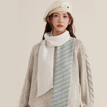Duffy vuneni šal s warp-knit pletenjem – održava toplinu, proljeće i jesen