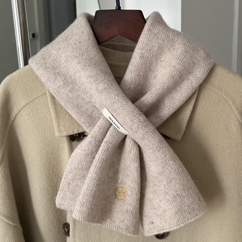 Šal od 100% vune, warp-knitting tehnika, zimski, topao, poslovni stil