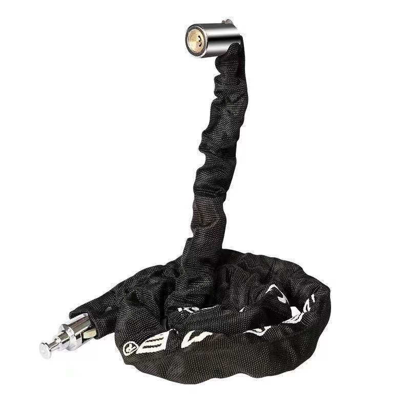 Jiuxing Lančani Zaključavač s Navlakom od Platna – Bakreni Materijal, Za vozila, Moderan Minimalistički Stil