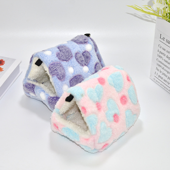 Χάμστερ βαμβαρένιο φωλιά από υψηλής ποιότητας φλάνελ και βαμβάκι — Beloved One Pet