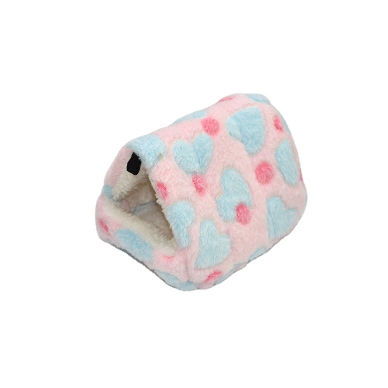 Χάμστερ βαμβαρένιο φωλιά από υψηλής ποιότητας φλάνελ και βαμβάκι — Beloved One Pet