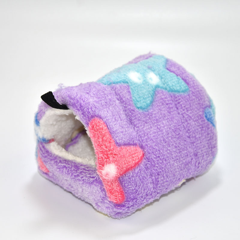 Χάμστερ βαμβαρένιο φωλιά από υψηλής ποιότητας φλάνελ και βαμβάκι — Beloved One Pet