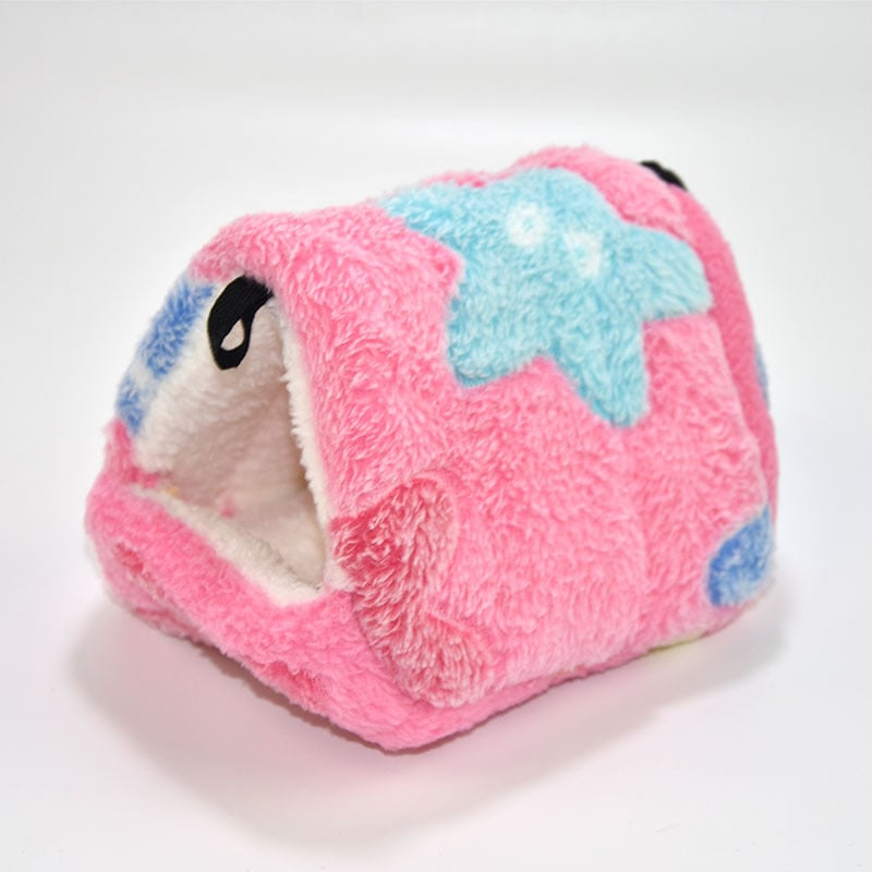 Χάμστερ βαμβαρένιο φωλιά από υψηλής ποιότητας φλάνελ και βαμβάκι — Beloved One Pet