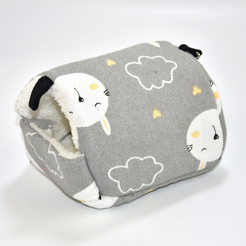 Χάμστερ βαμβαρένιο φωλιά από υψηλής ποιότητας φλάνελ και βαμβάκι — Beloved One Pet