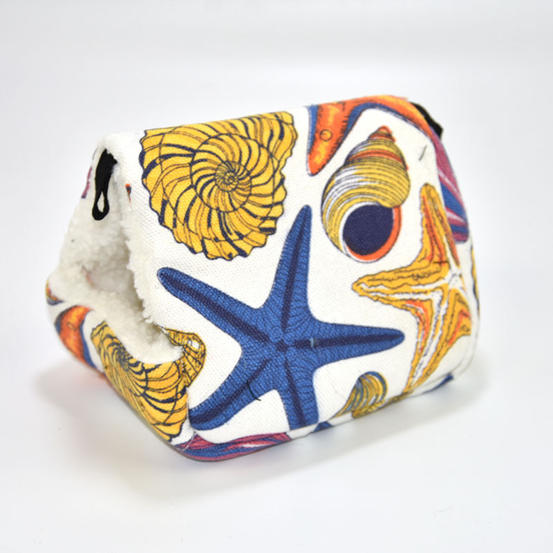 Χάμστερ βαμβαρένιο φωλιά από υψηλής ποιότητας φλάνελ και βαμβάκι — Beloved One Pet