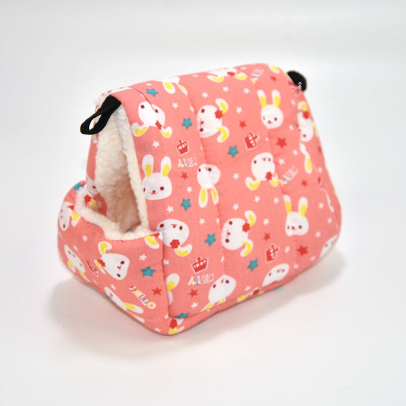 Χάμστερ βαμβαρένιο φωλιά από υψηλής ποιότητας φλάνελ και βαμβάκι — Beloved One Pet