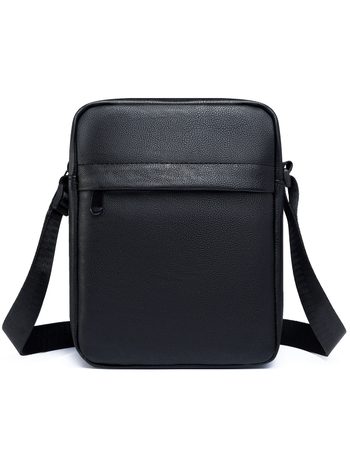 Muška PU crossbody torba - urbani jednostavan stil, vodootporna, podstava od poliestera, pogodna za putovanja u slobodno vrijeme