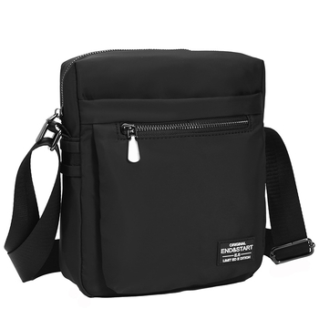 Muška torba preko ramena - PU koža, poslovni stil, model 3774, s unutarnjim pretinacem
