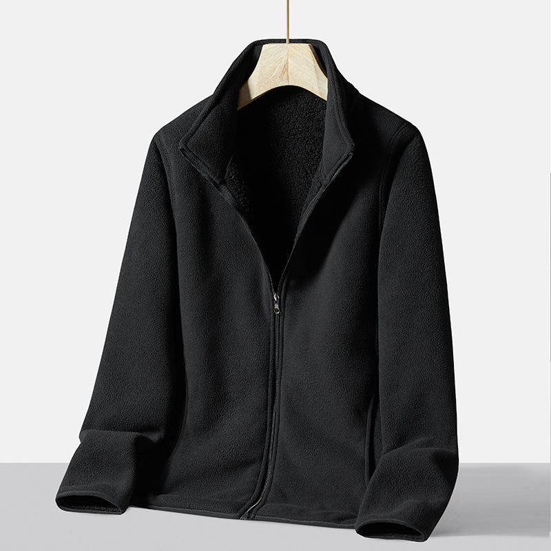 Unisex Καρντιγκάν από Polar Fleece με Κουκούλα, Επένδυση 350 γρ.