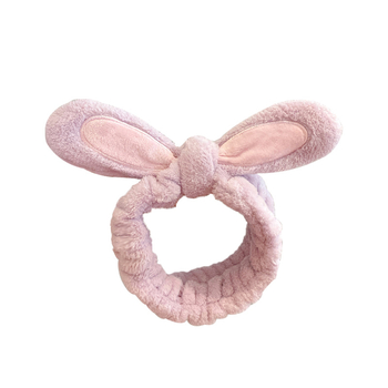 Arcmaszk fejpánt, koreai stílus, anyag: szövet, kockás minta, állat alak – fejfedő kiegészítő