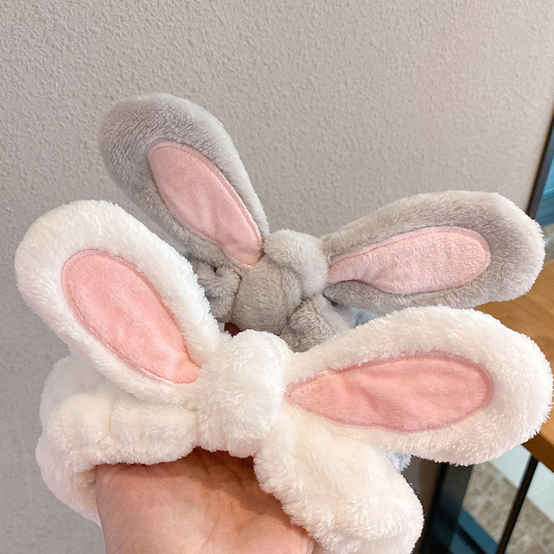 Arcmaszk fejpánt, koreai stílus, anyag: szövet, kockás minta, állat alak – fejfedő kiegészítő