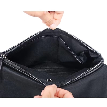 Muška clutch torba s urbanim minimalističkim stilom, PU koža, vodootporna, podstava od poliestera, veliki kapacitet