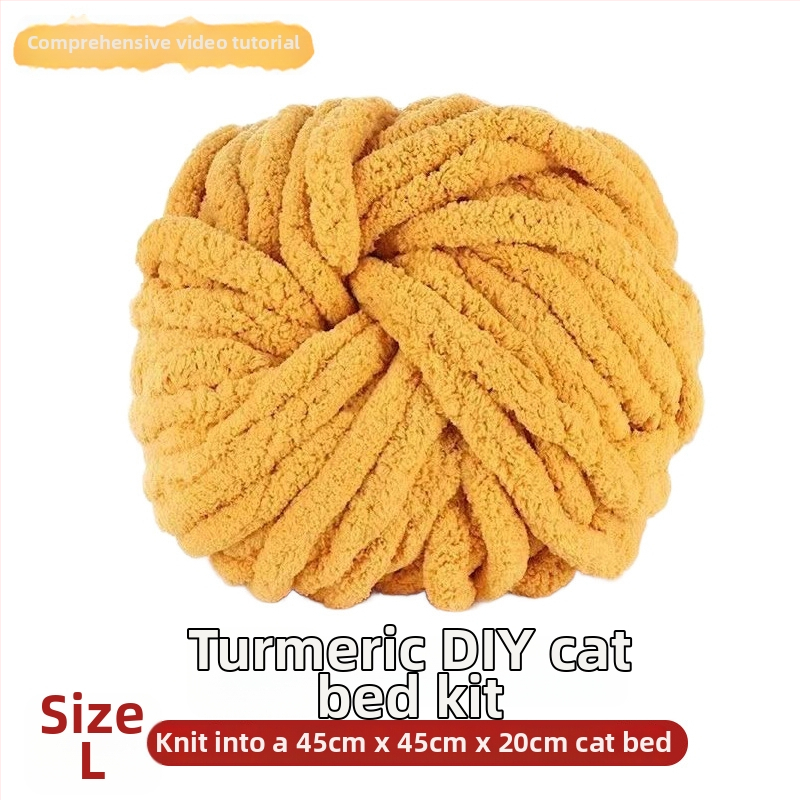 Κυκλικό γατόσπιτο από μαλλί, ημι-κλειστό, αναπνεόμενο, για εσωτερική χρήση, κατάλληλο για γάτες και σκύλους