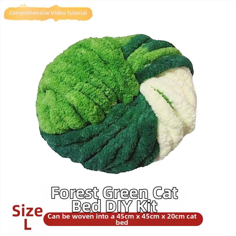 Κυκλικό γατόσπιτο από μαλλί, ημι-κλειστό, αναπνεόμενο, για εσωτερική χρήση, κατάλληλο για γάτες και σκύλους