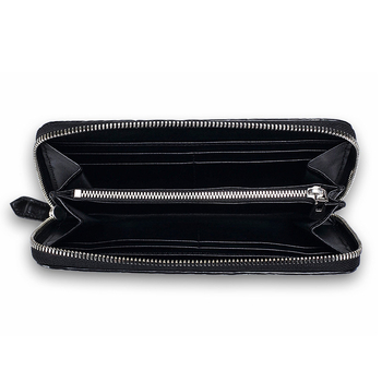 Muška clutch torba od kože krokodila, prava koža, otporna na habanje, jednofarbna, podstava od prvog sloja teleće kože, poslovni stil