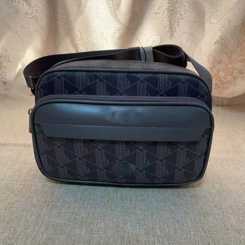 Muška crossbody torba – gradski jednostavan dizajn, PU materijal, vodootporna, lagana, karirani uzorak