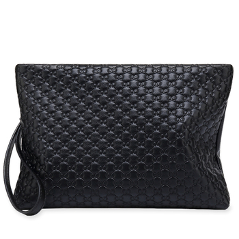 KLORD muška kožna clutch FL6698, gornji sloj teleće kože, horizontalni kvadratni oblik, zatvarač, srednji kapacitet ispod 20L, vodootporan, zglobni remen