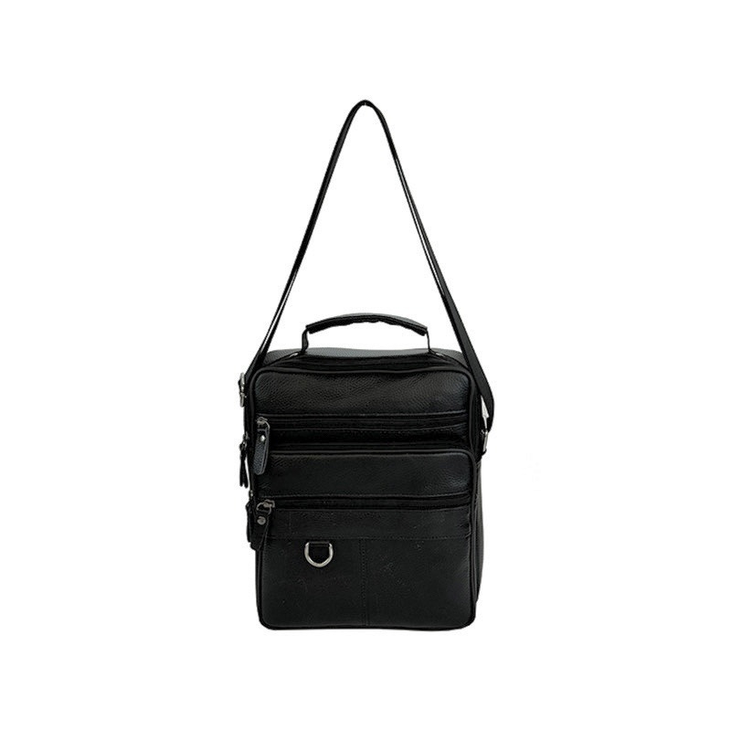 Muška crossbody torba od prave kože, vodootporna, podstava od teleće kože, poslovni stil