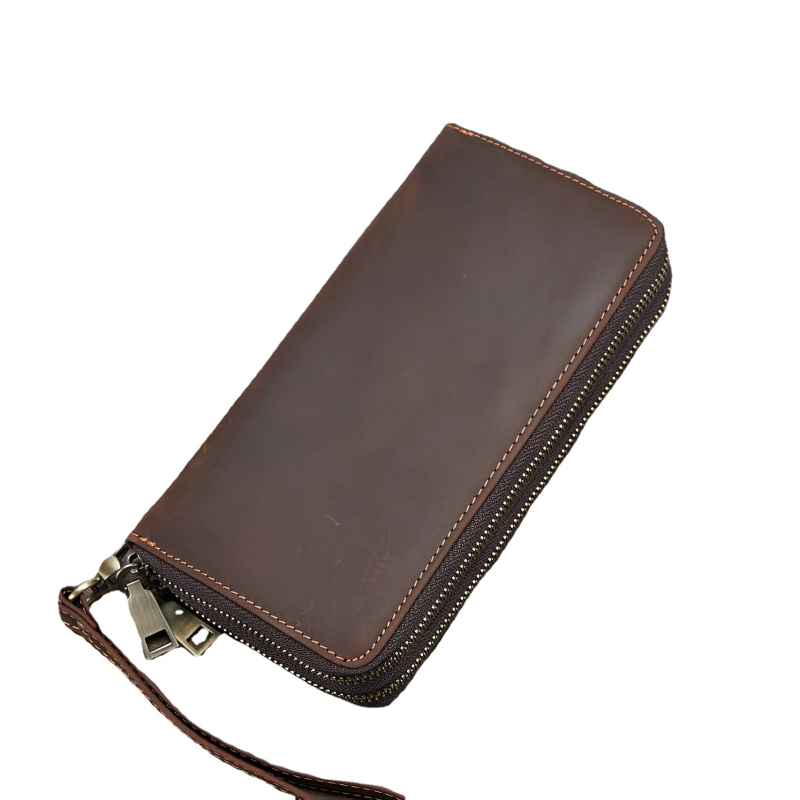 Muški kožni clutch novčanik, model 1003, kravlja koža, otporan na habanje