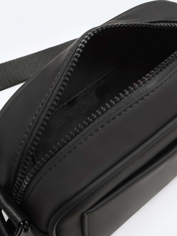 Princess Manya muška crossbody torba – patchwork dizajn, PU koža, anti-theft, podstava poliester-pamuk, proljeće 2024
