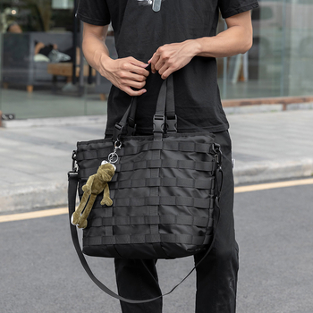 End&start Muška crossbody torba — ulični stil, poliester, funkcija olakšavanja tereta, Model 2035
