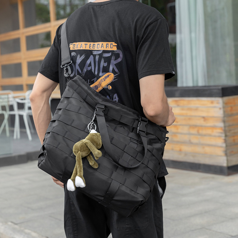 End&start Muška crossbody torba — ulični stil, poliester, funkcija olakšavanja tereta, Model 2035